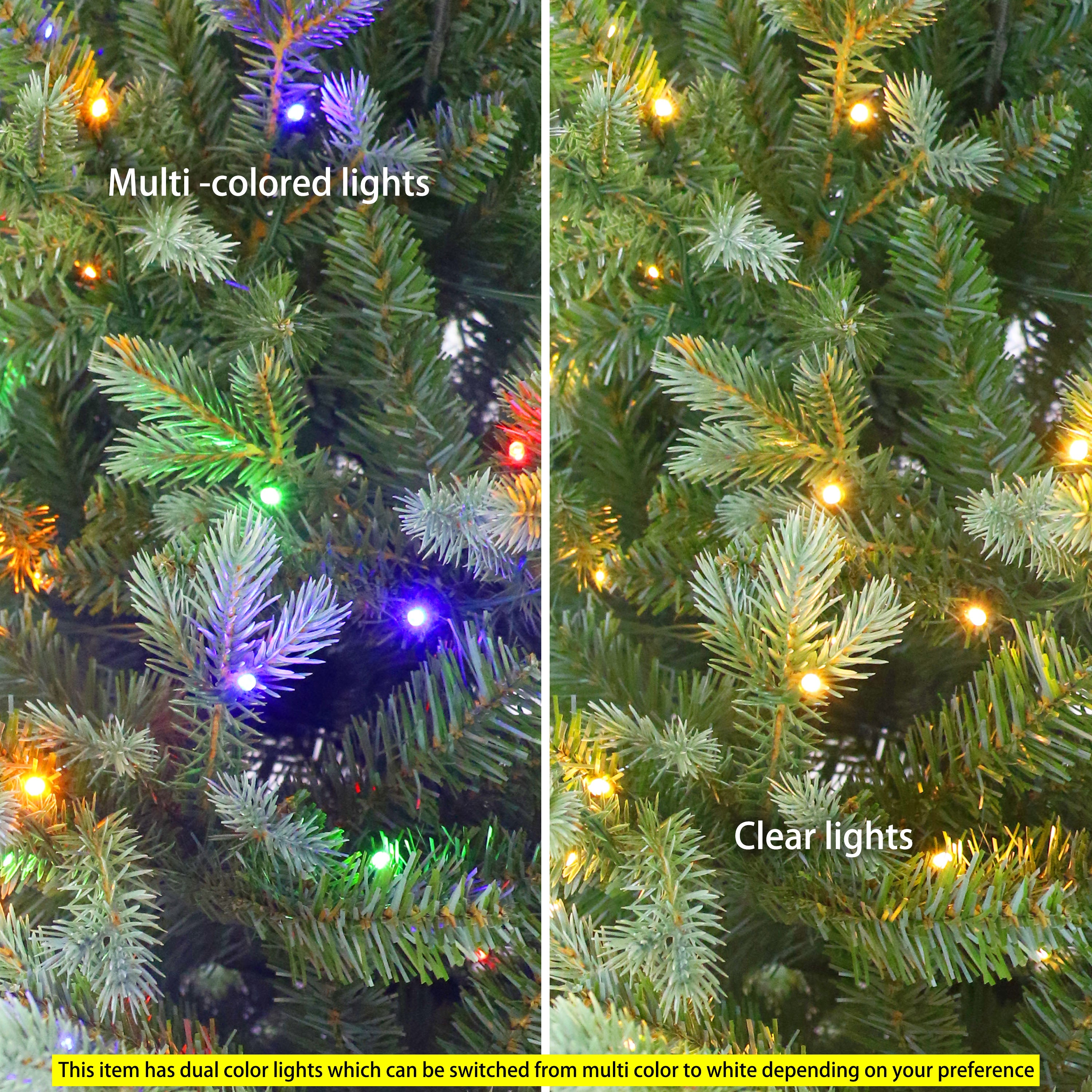 9' Pre-Lit Linden Fir Tree
